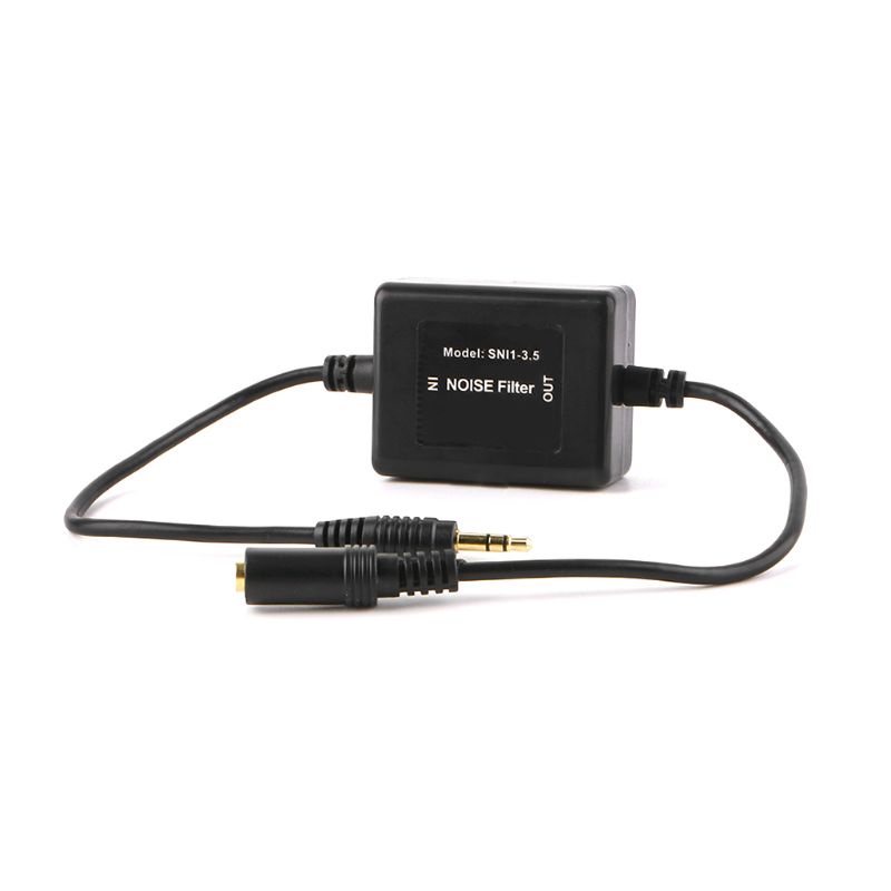 Bộ Lọc Tiếng Ồn Jack Cắm 3.5mm Chuyên Dụng Cho Tai Nghe Xe Hơi Mới