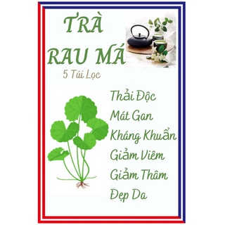 Trà rau má 40 túi lọc, thanh nhiệt, mát gan, giảm mụn hiệu quả