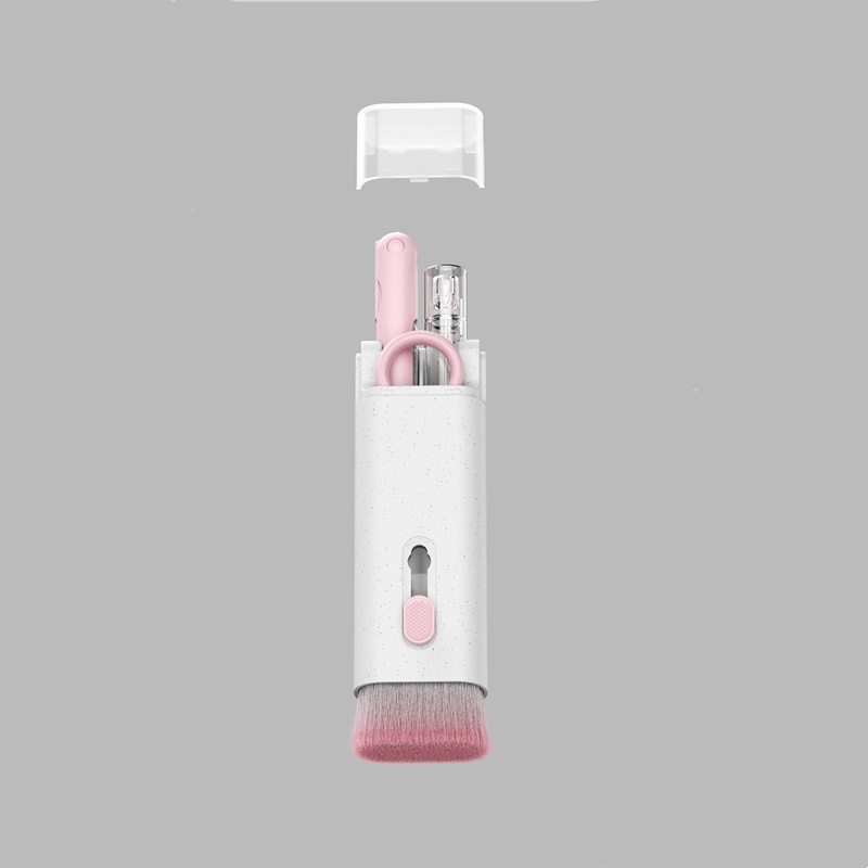 Bộ Vệ Sinh Bàn Phím Máy Tính, Vệ Sinh Tai Nghe Bluetooth Gọn Nhẹ Cầm Tay 7 Trong 1 Làm Sạch Hầu Hết Các Vị Trí
