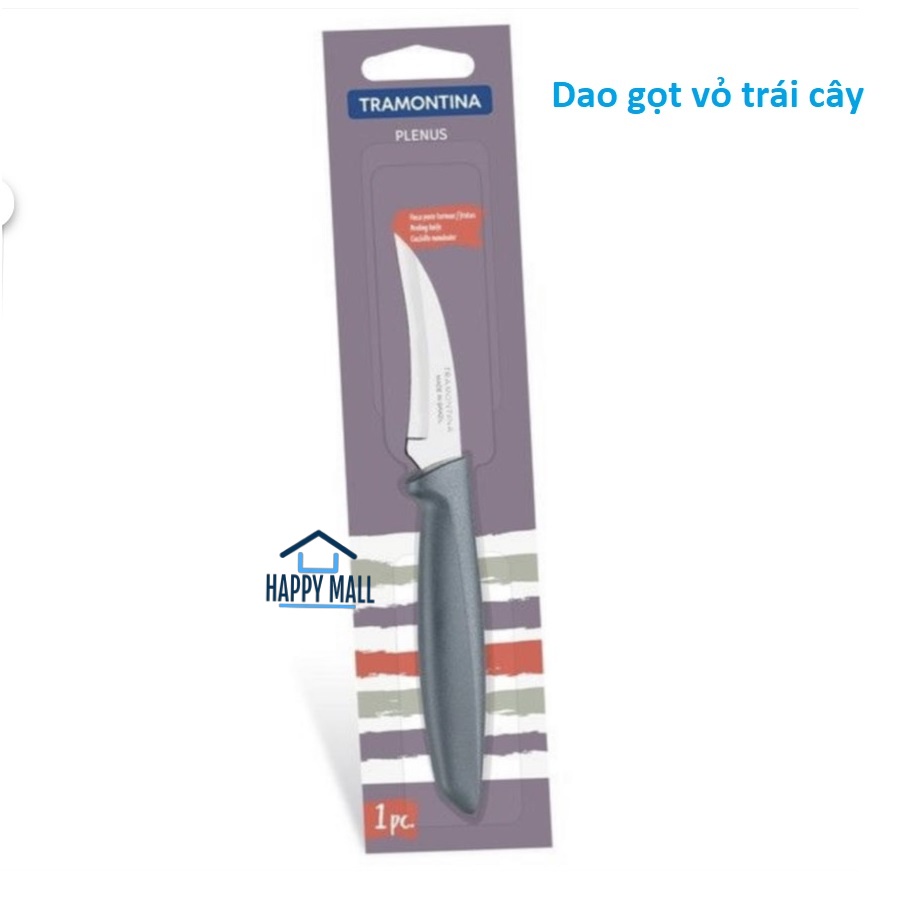 Dao bếp Tramontina Plenus dao tỉa cắt gọt inox 420 bền đẹp