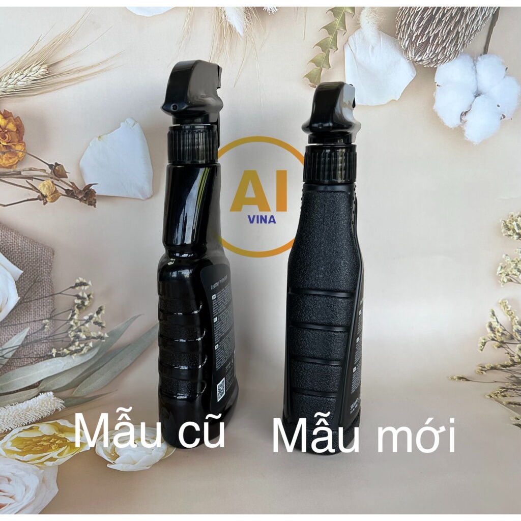 Chai Xịt Vệ Sinh Và Bảo Vệ Nội Thất Ô Tô, Ghế Da - Senfineco Leather Protectant 9955 [380ML]