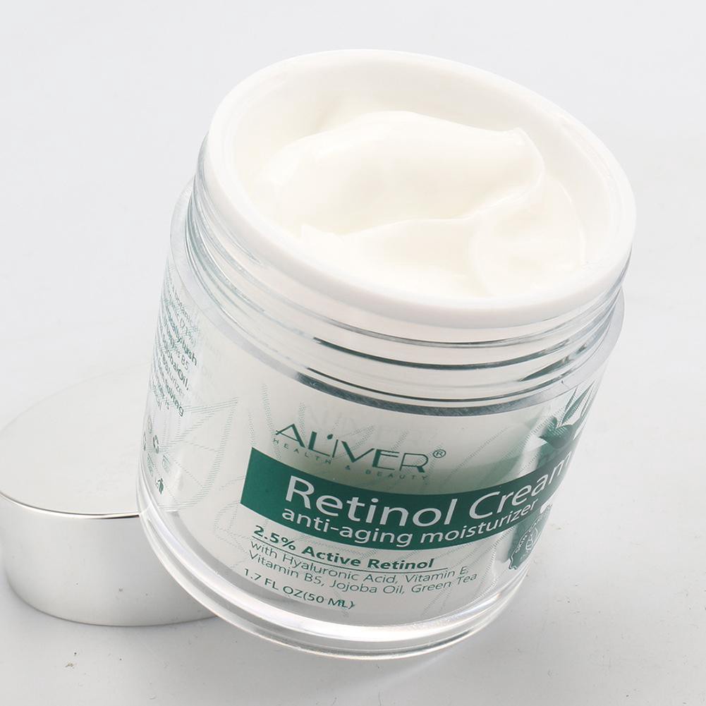 Kem dưỡng da mặt chiết xuất retinol chống lão hóa và nếp nhăn hiệu quả aliver 50ml y1v1