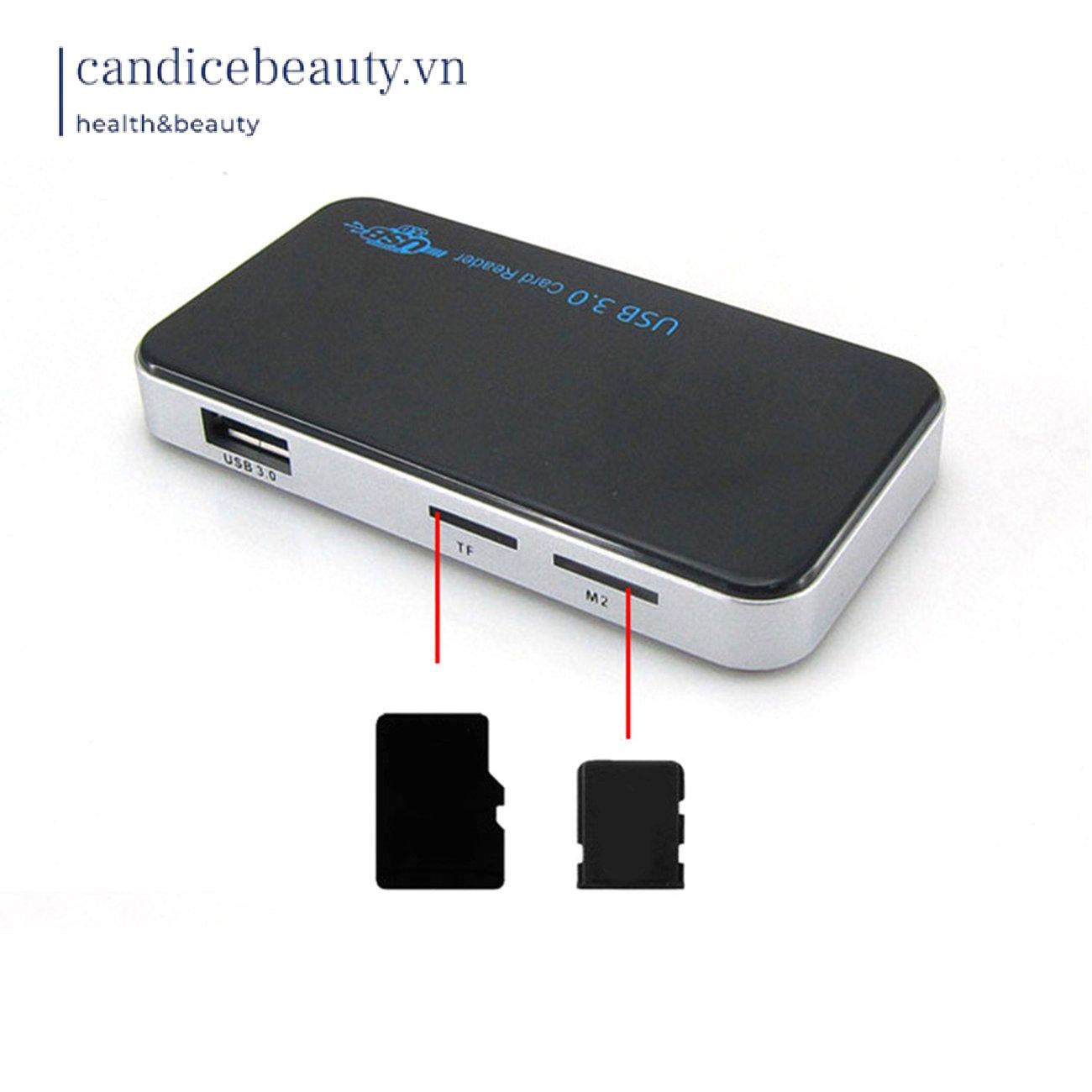 ❥ candicebeauty ❥ USB 3.0 All-in-1 Compact Flash Multi Card Reader Adapter 5Gbps High Speed | BigBuy360 - bigbuy360.vn