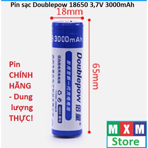 [MỚI]Bộ sạc thông minh 4 khe DoublePow  dùng sạc cho pin 10440, 16340, 14500, 18650 (Mua tùy chọn)