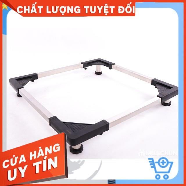 [ Bán Lẻ Giá Sỉ ] Chân Kệ Để Máy Giặt, Tủ Lạnh Inox Chống Rung Đa Năng, Tiện Dụng Chắc Chắn