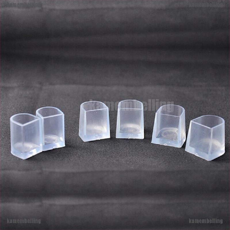 1-5 Cặp Vỏ Bọc Gót Giày Cao Gót Trong Suốt