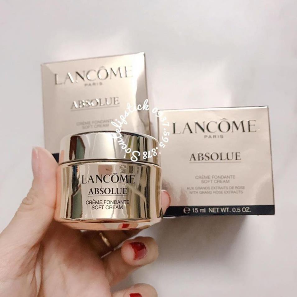 Kem dưỡng tái tạo khôi phục da Lancome Absolue Soft Cream 15ml