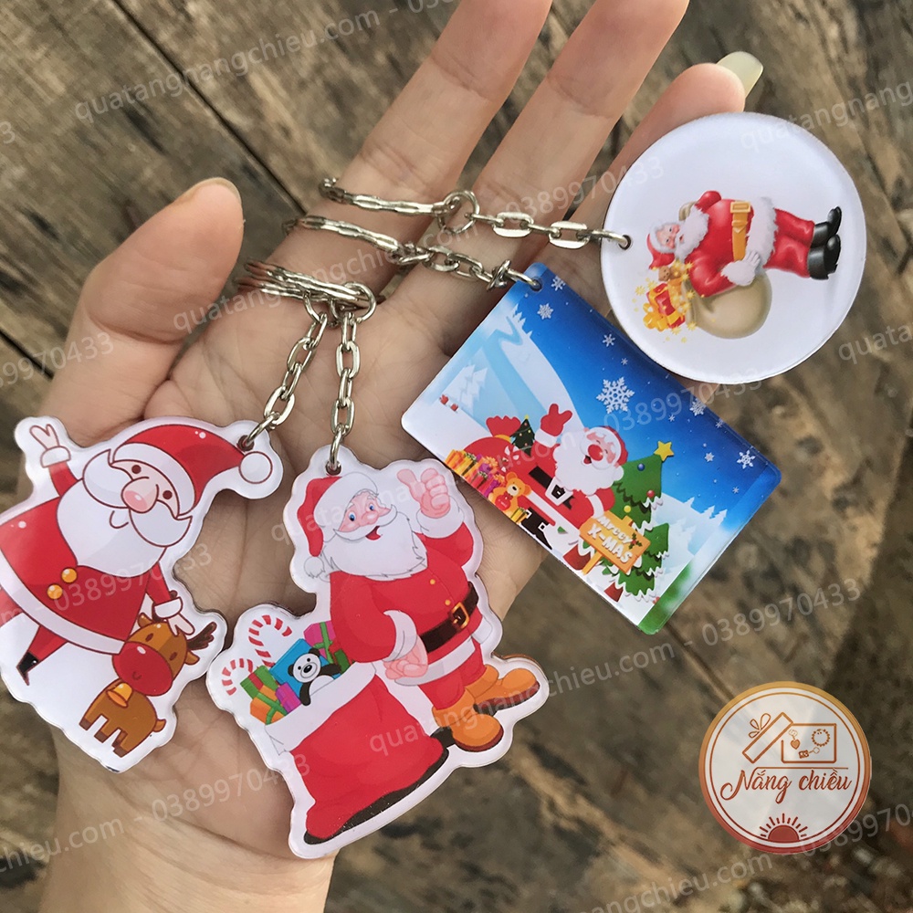 Móc khóa ông già noel, Móc treo xe quà tặng giáng sinh, dịp cuối năm , quà tặng bạn bè, đồng nghiệp