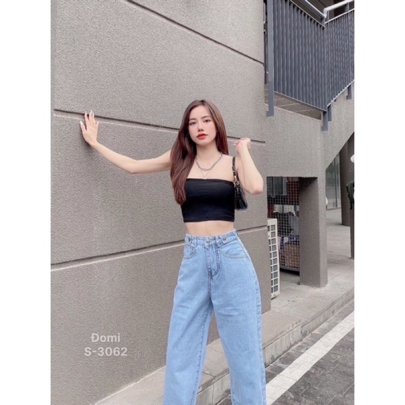 [Mã FAMARAL1 giảm 10K đơn 50K] Quần jean nữ ống rộng, quần bò ống rộng nữ chất jean mềm, dầy hàng quảng châu loại một