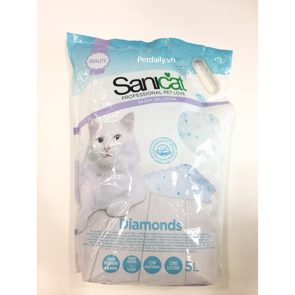 Cát thủy tinh Diamond 5L