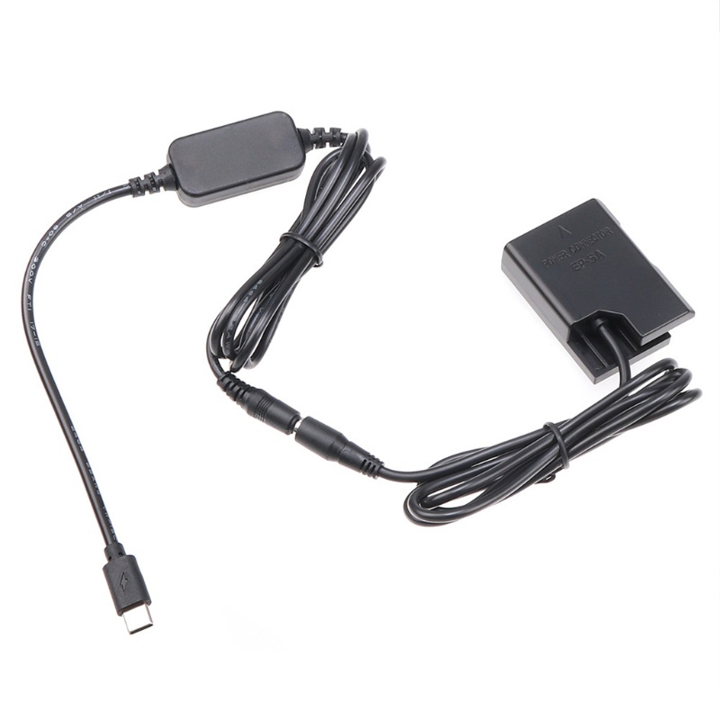 Bộ Chuyển Đổi Pin WU EN-EL14 Sang Type-C Cho Máy Ảnh D3100 D3200