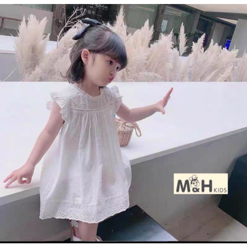 VÁY XUÔNG BABYDOLL MẶC HÈ CHO BÉ GÁI 1 ĐẾN 5 TUỔI