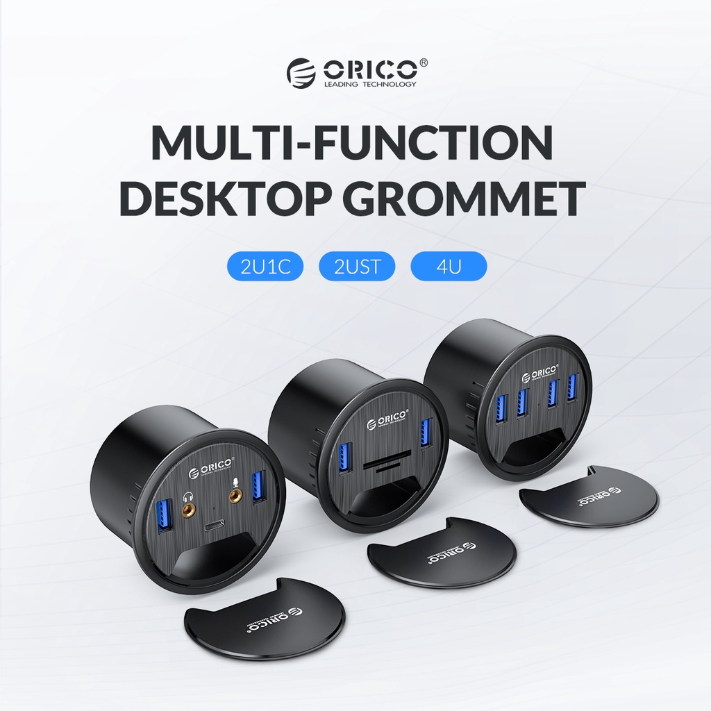 Đầu Đọc Thẻ Nhớ ORICO USB 3.0 HUB Type C Tốc Độ Cao Cho Máy Tính