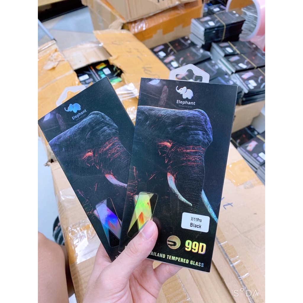 Kính Cường Lực iPhone🌵 Cường Lực Điện Thoai iPhone Full Màn Hình 99D Con Voi | BigBuy360 - bigbuy360.vn