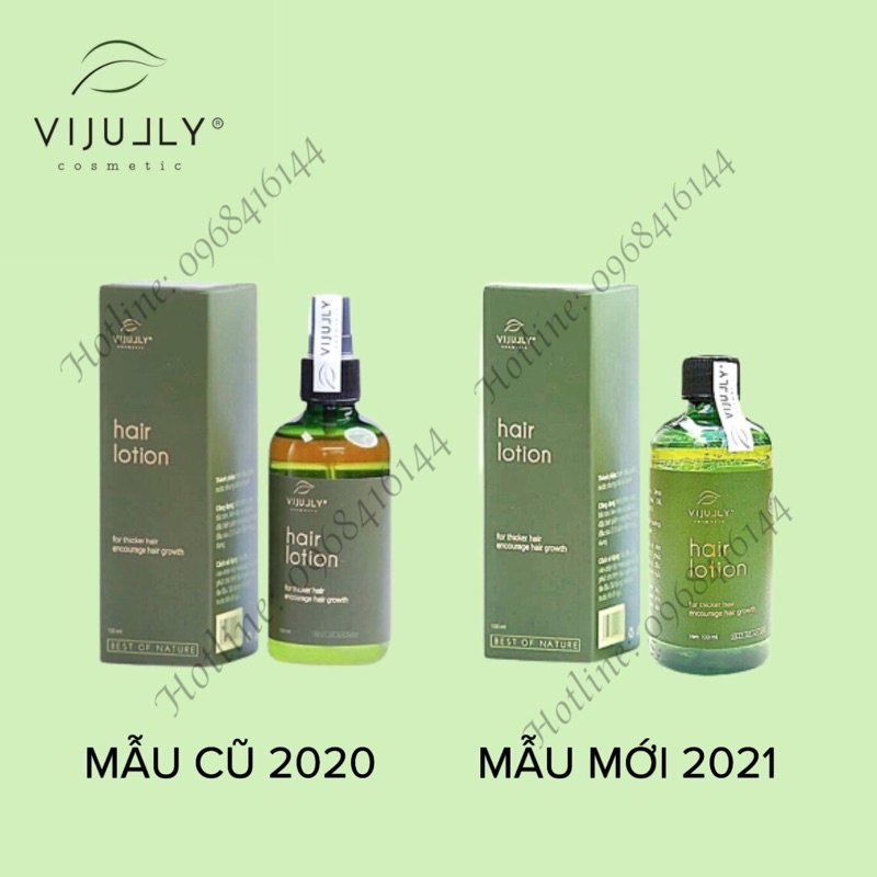 Tinh dầu bưởi vijully, Xịt bưởi dưỡng tóc Hair Lotion, Ngăn ngừa rụng tóc, Kích thích mọc tóc