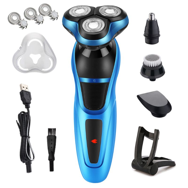 Máy Cạo Râu Khô / Ướt Kèm Sạc USB Tiện Dụng Chất Lượng Cao