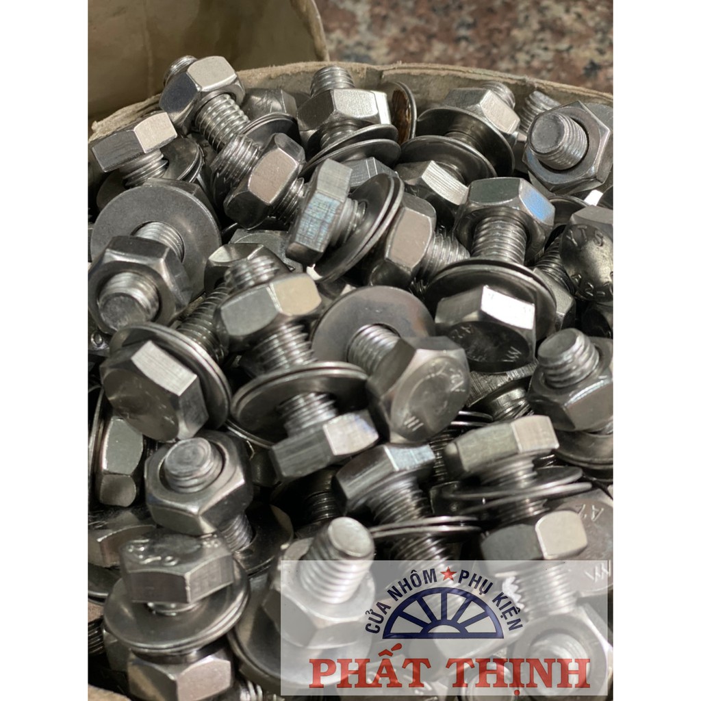 Bu lông inox 304 M10 x 25