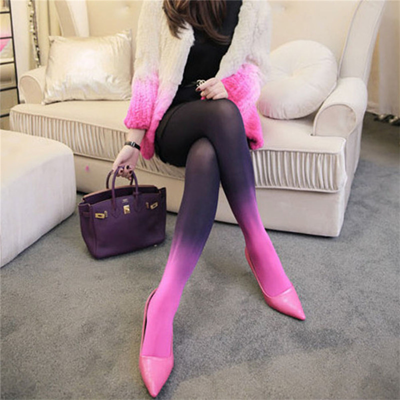 Quần Tất Màu Ombre Độc Đáo Cho Nữ