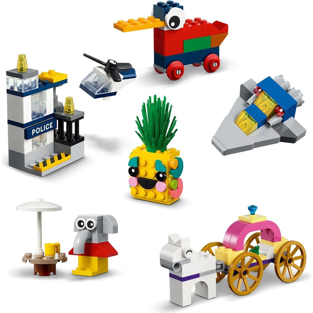 LEGO Classic 11021 Bộ kỷ niệm 90 Years of Play - 1100 chi tiết