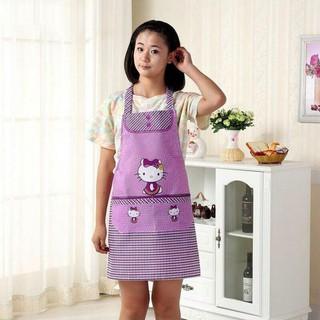 (Giá sốc) Tạp dề kẻ caro, hoa thời trang chống thấm nước