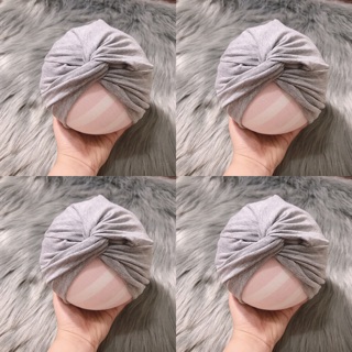 Mũ alibaba cho bé ( turban vải mẫu chéo 5-10kg)