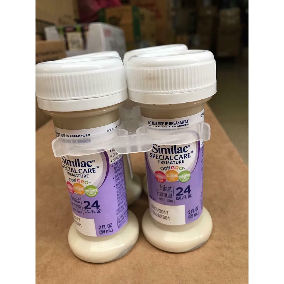 [chính hãng] Sữa Similac Neosure Nước 24 kcal, 22 kcal 59ml (48 ống)