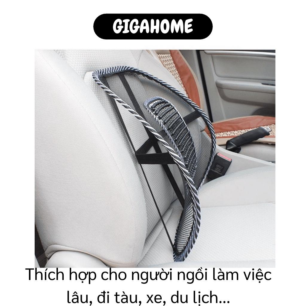 Tấm Lưới Tựa Lưng Ghế Văn Phòng, Xe hơi GIGAHOME Thoáng Khí, Bảo Vệ Cột Sống 2756