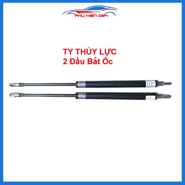 Bộ 2 ty thủy lực chống cốp ô tô, ty capo, ty chống cửa 450N chiều dài 20-80cm
