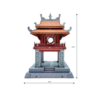BỘ LẮP RÁP MÔ HÌNH GIẤY 3D KHUÊ VĂN CÁC HÀ NỘI