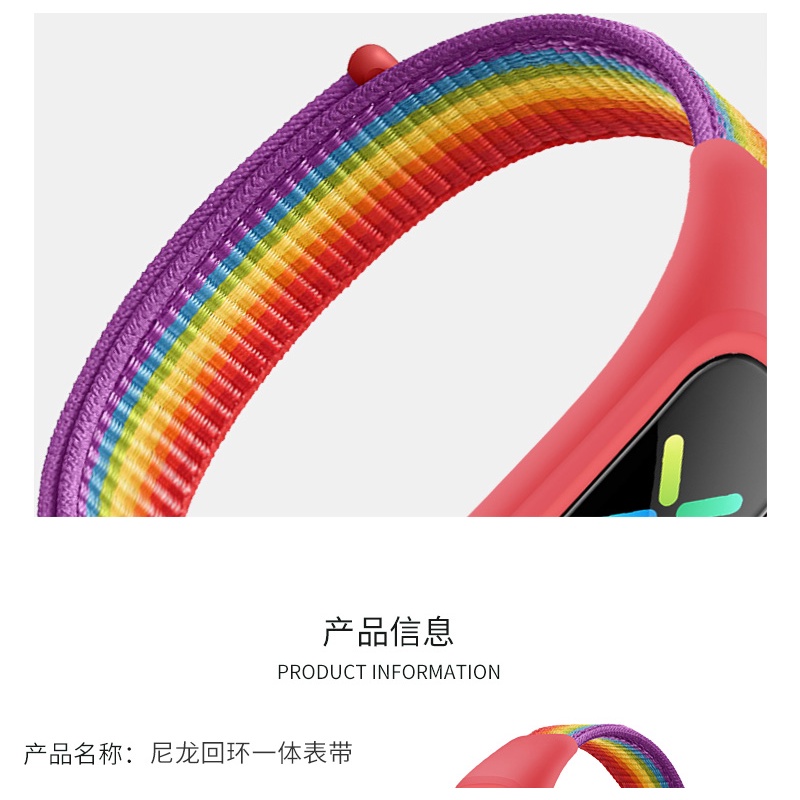 Dây Đeo Sợi Nylon Thay Thế Cho Đồng Hồ Thông Minh OPPO