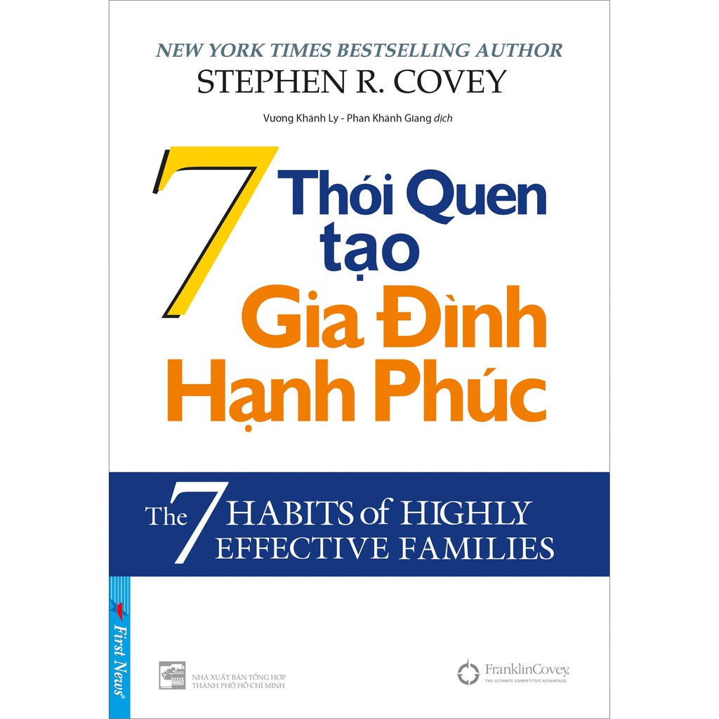 Sách - 7 Thói Quen Tạo Gia Đình Hạnh Phúc - First News