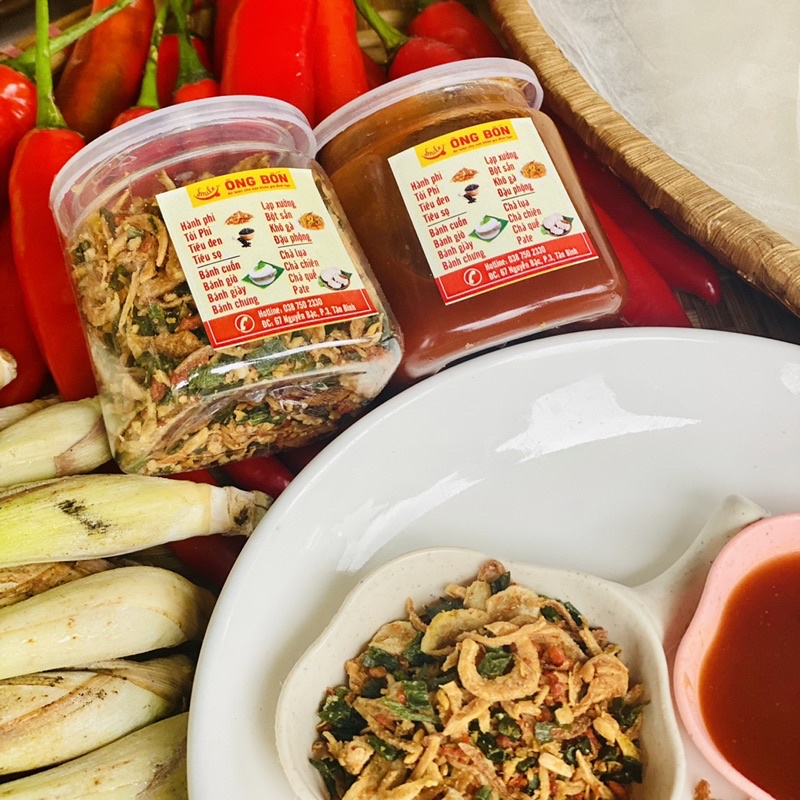 Combo Bánh Tráng Phơi Sương 100g - 120ml Sốt Me - 120ml Muối Tôm Hành