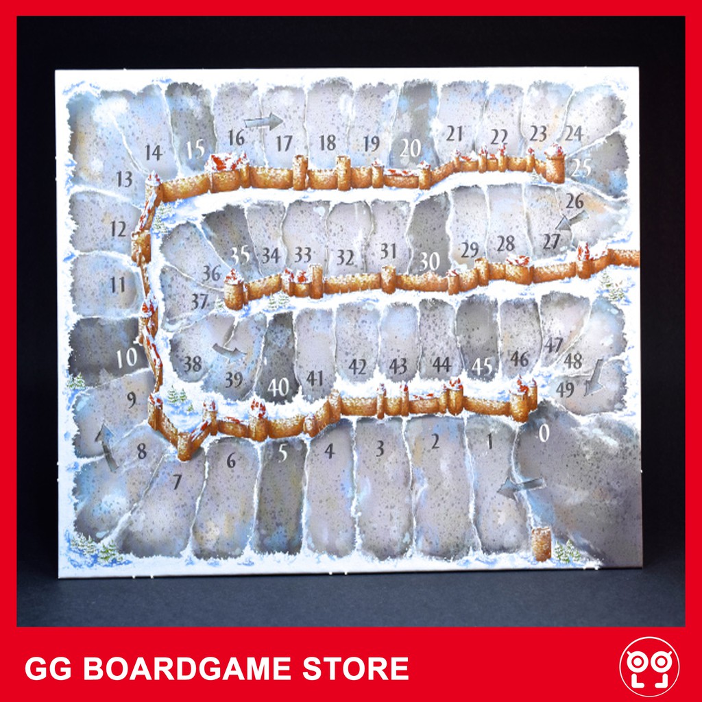 Carcassonne Winter - Vùng đất trù phú mùa đông bản tiếng Anh