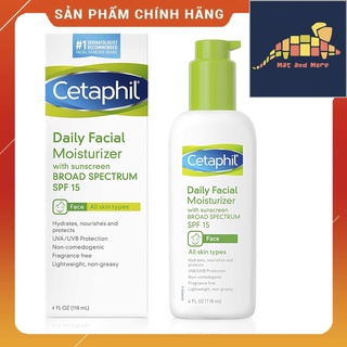 [ AUTH ] Kem dưỡng ẩm không nhờn chống nắng Cetaphil Daily Facial Moisturizer with Sunscreen Broad Spectrum SPF 15