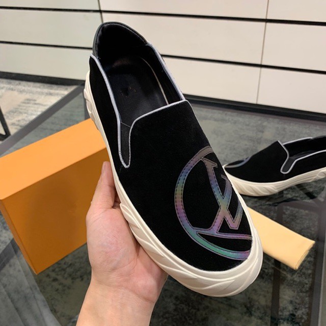 (Thanh Lí Hàng Nhập ) Giày Lười Nam Đế Xịn Sáp Thơm Vani Tem Phản Quang Cá Tính cực rẻ | BigBuy360 - bigbuy360.vn