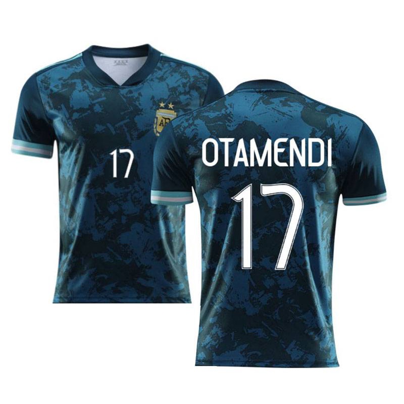 Áo Thun Bóng Đá NP2 2021 Argentina Đội Messi Dybala Otamendi