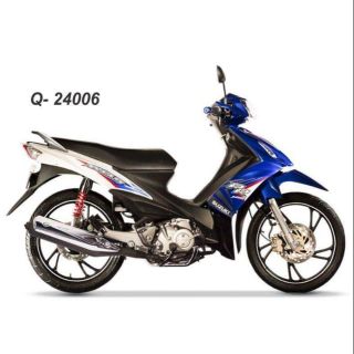 Tem axelo tem rời in trắng mầu xanh đỏ dán cho xe axelo