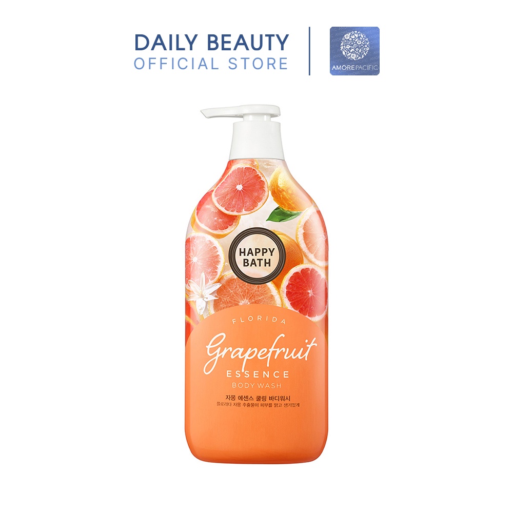 Sữa Tắm Happy Bath Grapefruit Essence Cooling Body Wash 900g