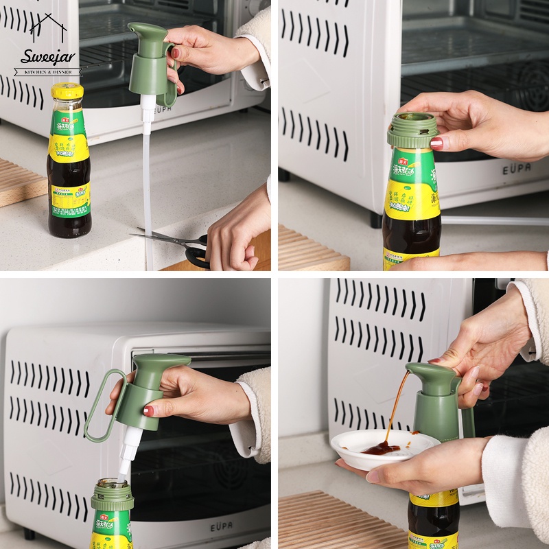 SWEEJAR Đầu vòi xịt áp suất  có tay cầm cho chai nước sốt cà chua