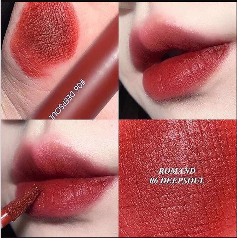 Son Kem Mịn Romand Zero Velvet Tint 2021