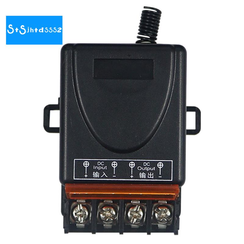 Công Tắc Điều Khiển Từ Xa Thông Minh Một Kênh 433MHz DC12-48V Cho Máy Bơm Nước