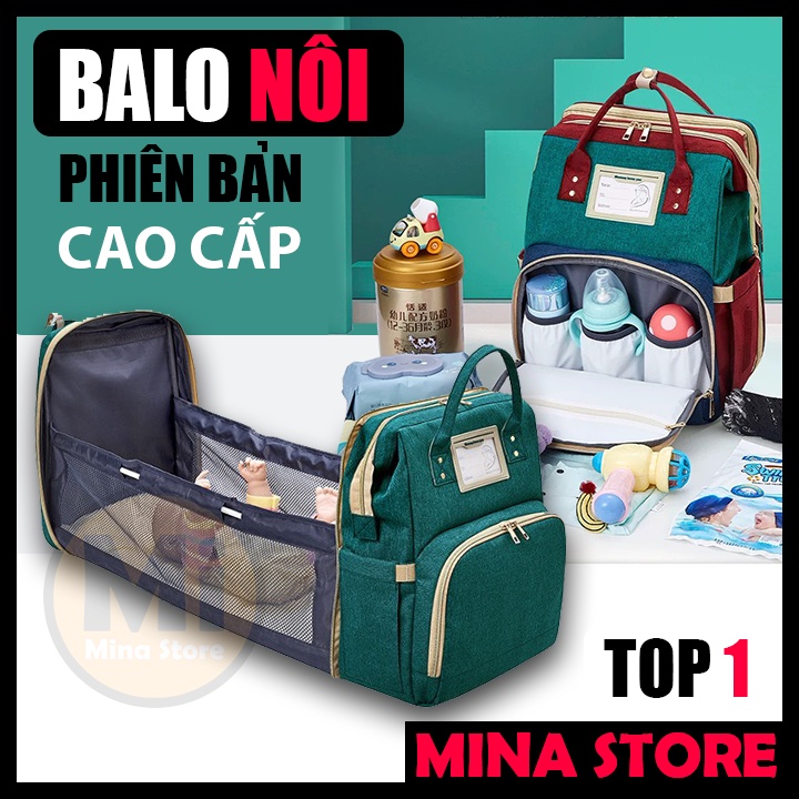 Hàng Xuất Mỹ Balo Nôi Bỉm Sữa, Nôi Ngủ Cho Bé Mang Đi Tiện Dụng, Bền Đẹp