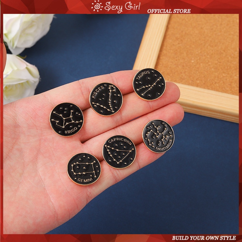 Cài Áo Hình Chòm Sao Bằng Hợp Kim Thời Trang Âu Mỹ