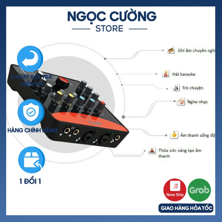 Soundcard Icon Upod-Pro Chính hãng - 72 Hiệu Ứng.