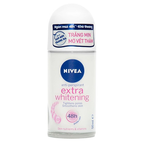 Lăn ngăn mùi nữ Nivea trắng mịn mờ vết thâm 50ml | BigBuy360 - bigbuy360.vn
