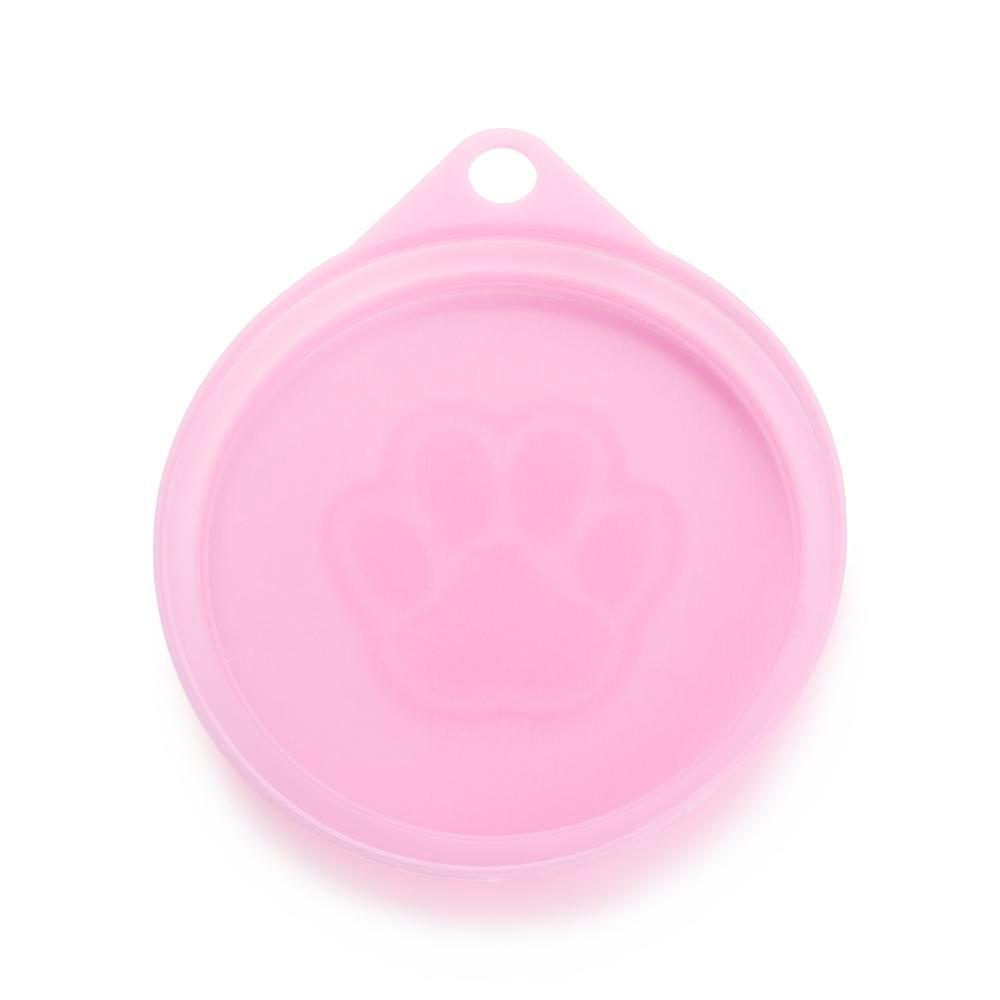 SUYO Nắp Đậy Hộp Thức Ăn Hình Chân Mèo Bằng Thiếc Tiện Dụng