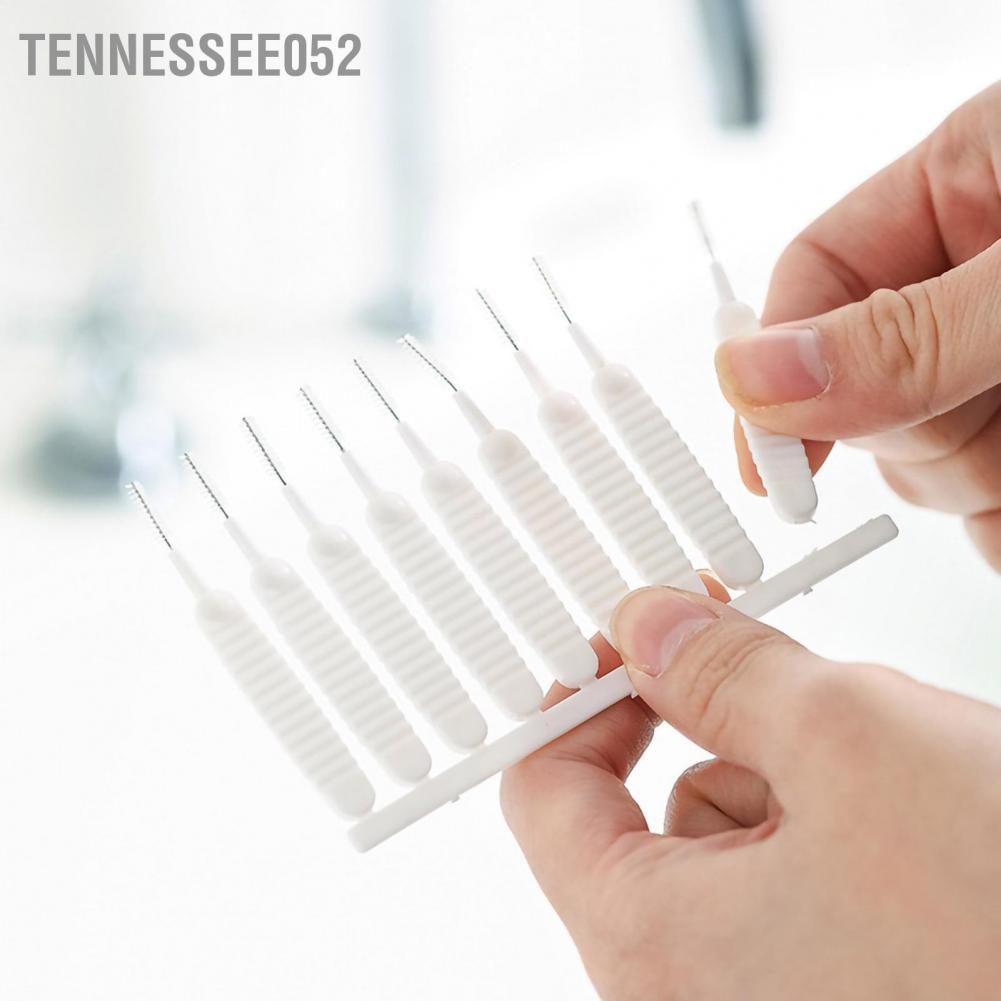 Tennessee052 10pcs Mini Shower Head Cleaning Brush Scratch Proof Slip Small Hole Nylon Cleaner for Nozzle Blockages