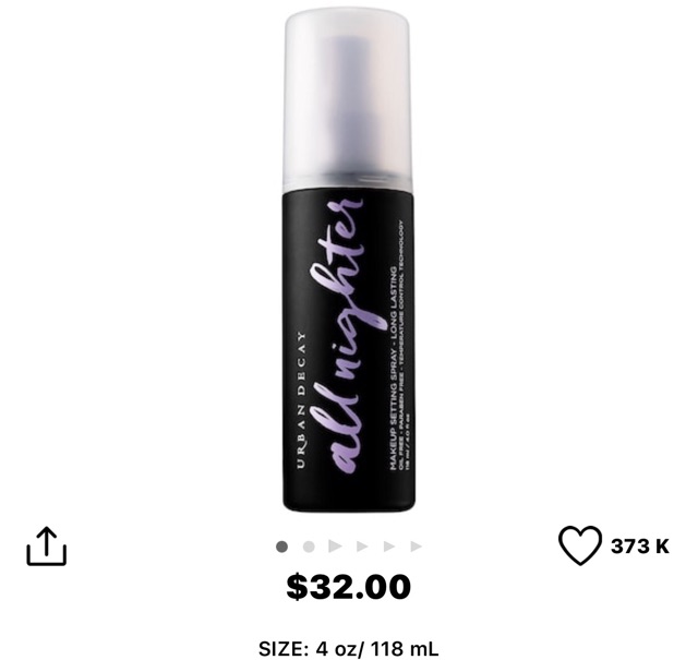 Xịt giữ nền Urban Decay All Nighter 15ml, 240ml