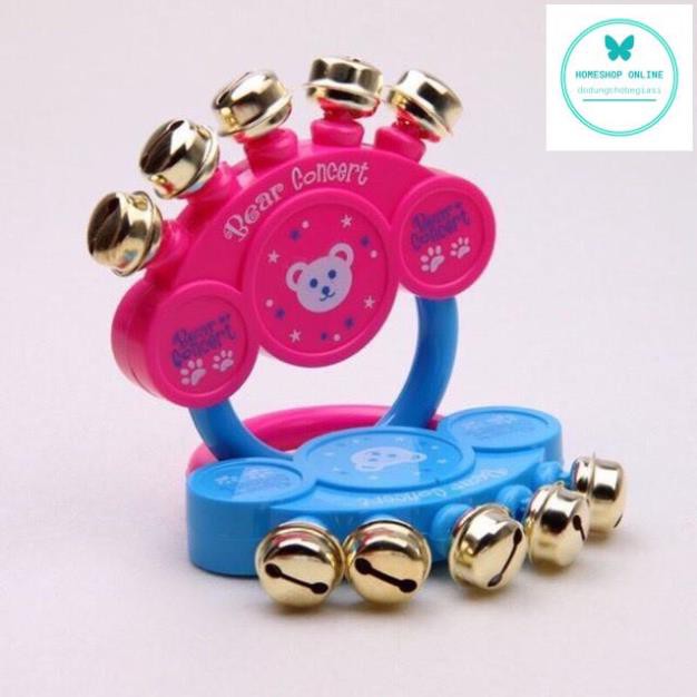 XÚC XẮC, LỤC LẠC GẮN CHUÔNG VUI NHỘN CHO BÉ SƠ SINH