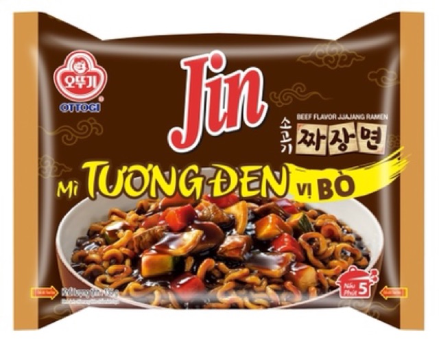 Mì tương đen OTTOGI VỊ BÒ 135g